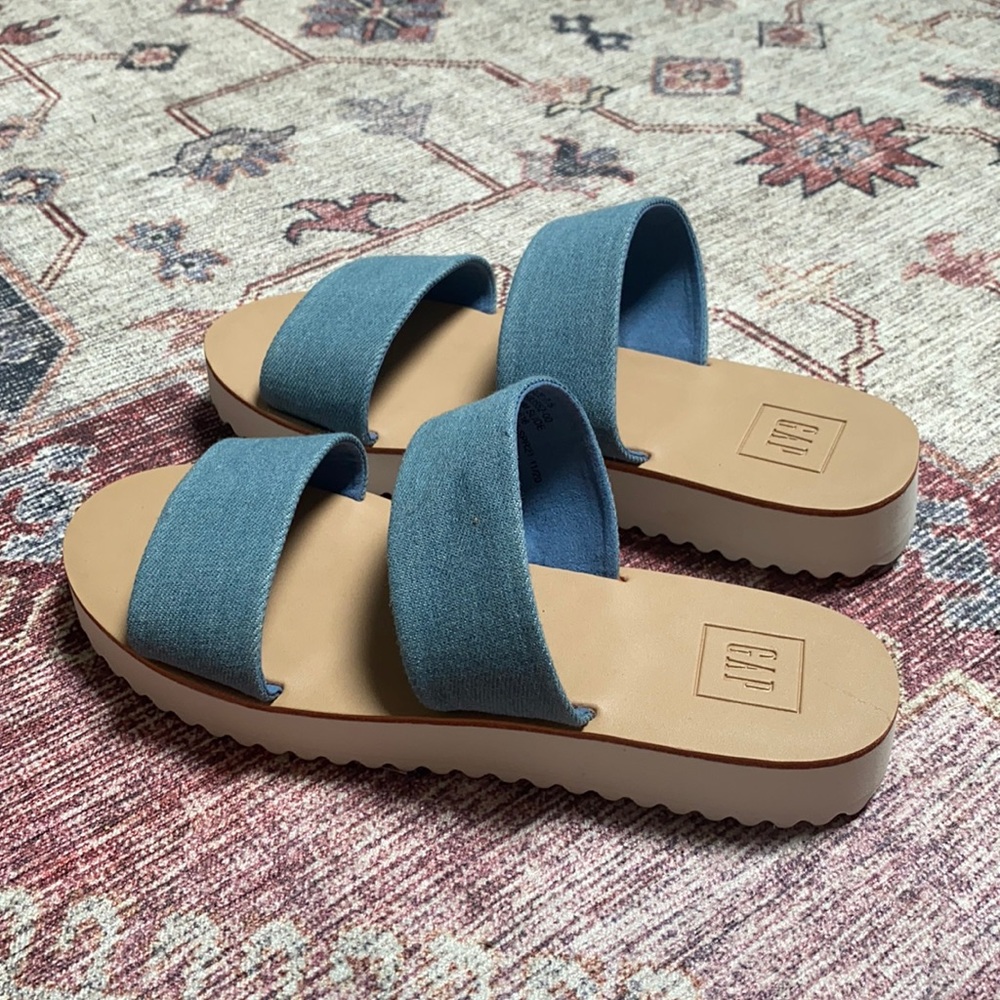 Denim Sandals